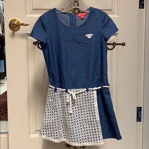 Little girls jean dress